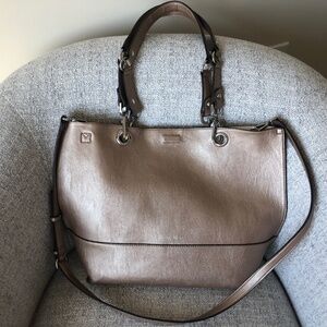 CALVIN KLEIN Metalic Gołd Large Tote Bag- Excellent Condition!